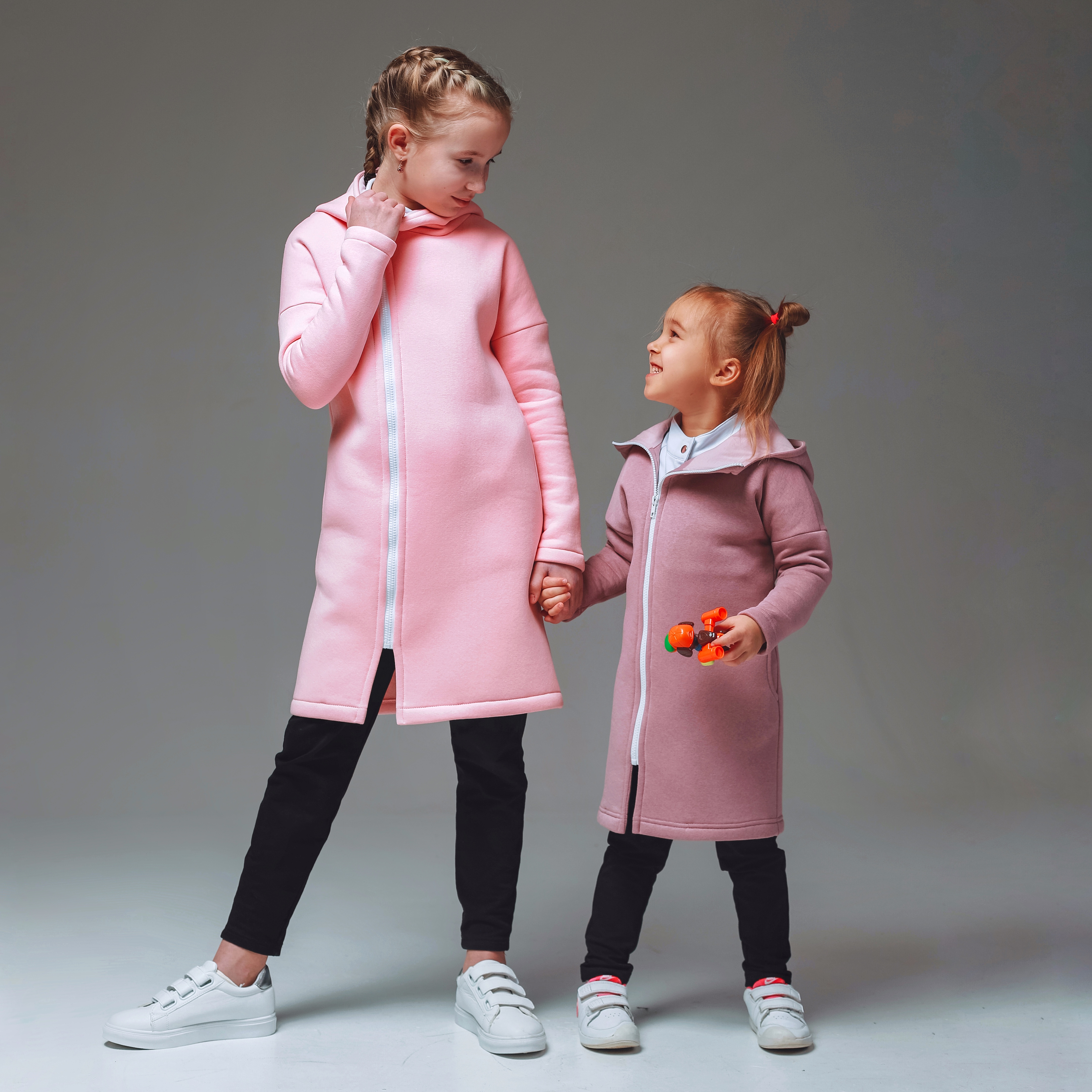 Пальто для девочки (розовое)