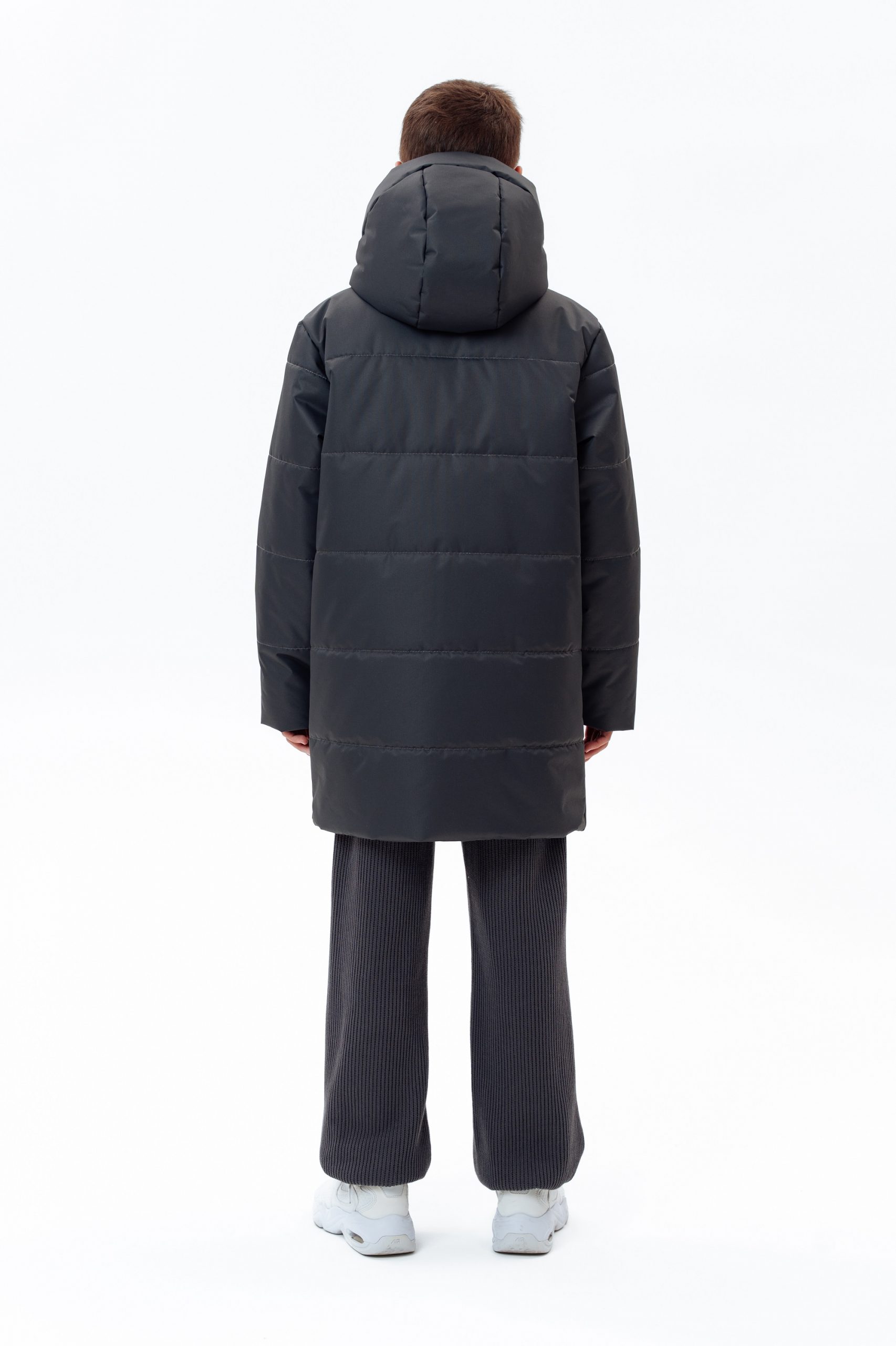 Пуховик удлиненный - мальчики — изображение 11