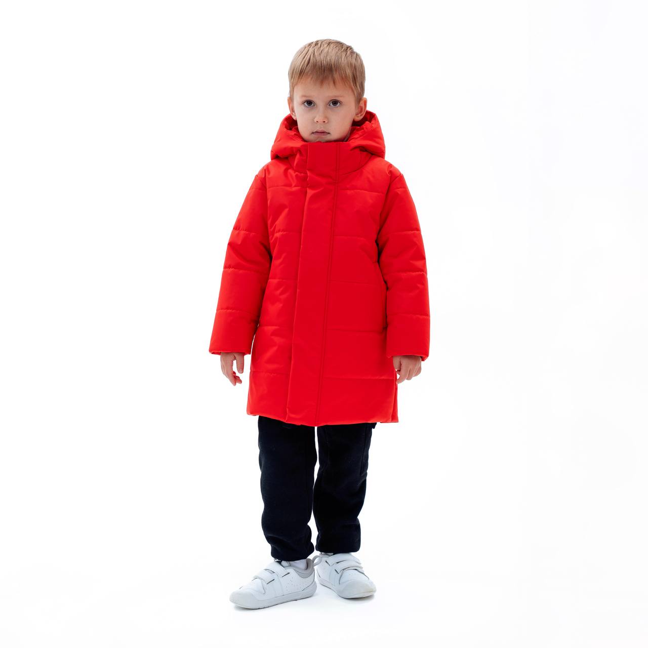 Пуховик удлиненный - мальчики