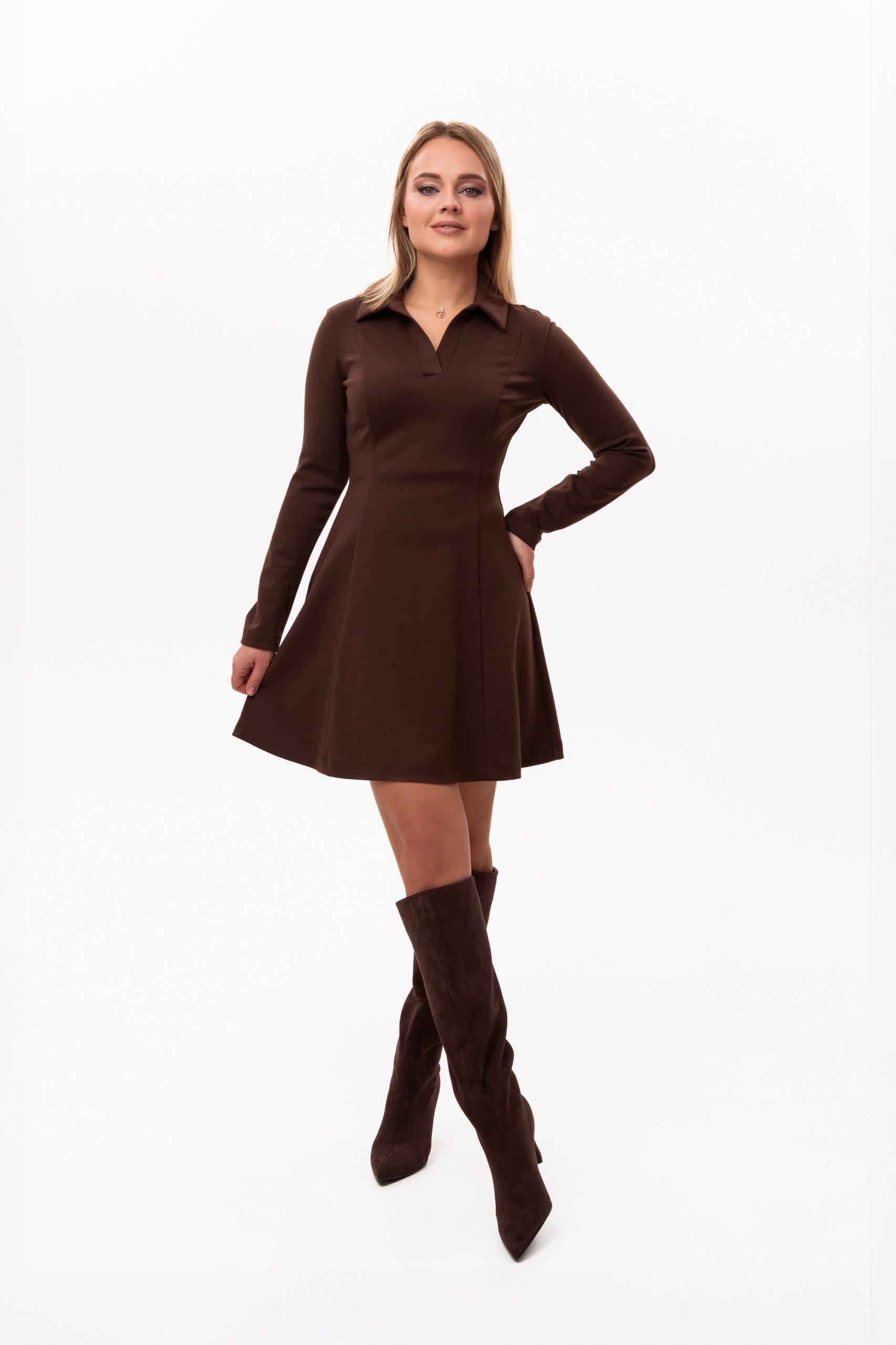 Платье "Шоколад" - женщины — изображение 6