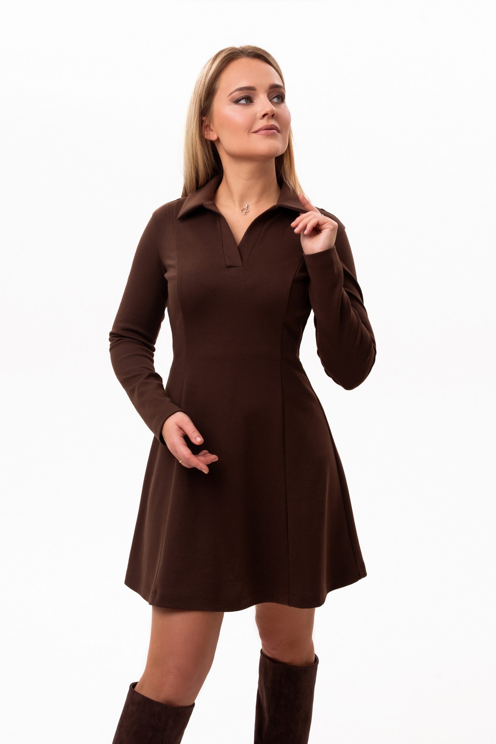 Платье "Шоколад" - женщины — изображение 7