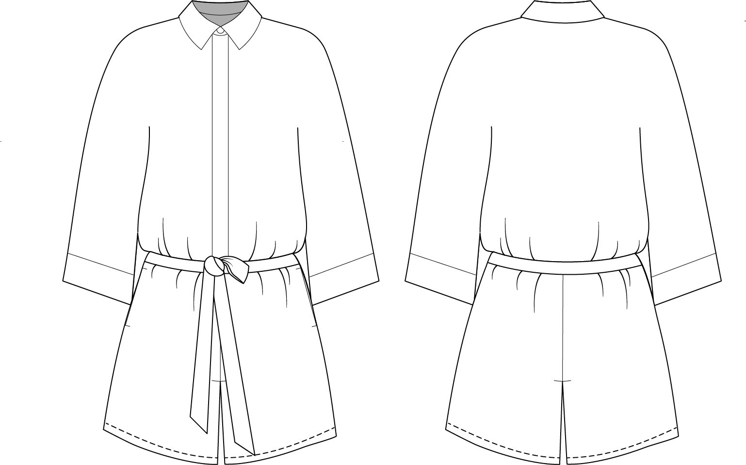 Комбинезон "Полосы" - женщины — изображение 5