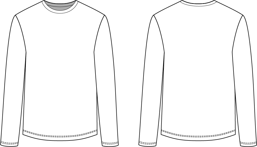 Лонгслив "Свободный" - мужчины — изображение 5